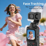 AT-M105 Pocket Gimbal Vlog Camera, 4K HD Handheld Video Camera，black，16GB - Extra Image