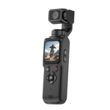 AT-M105 Pocket Gimbal Vlog Camera, 4K HD Handheld Video Camera，black，32GB