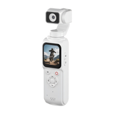 AT-M105 Pocket Gimbal Vlog Camera, 4K HD Handheld Video Camera，white，32GB