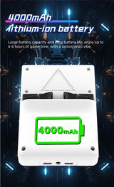 DC35V Retro Handheld Game Console, 3.5‑Inch IPS Screen Open Source Linux System，gray - Extra Image