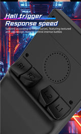 DC40V Retro Handheld Game Console, 4 Inch IPS Display, 64GB 20000+ Preloaded Retro Games，Translucent Blue