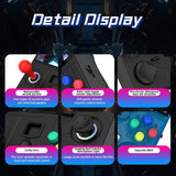 DC40V Retro Handheld Game Console, 4 Inch IPS Display, 64GB 20000+ Preloaded Retro Games，white
