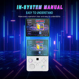 DC45V Retro Handheld Game Console, 4.5‑Inch HD IPS Full View Screen，black - Extra Image