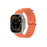 DT Ultra 4 Smart Watch Full Touch Screen Fitness Tracker for Men Women，Orange