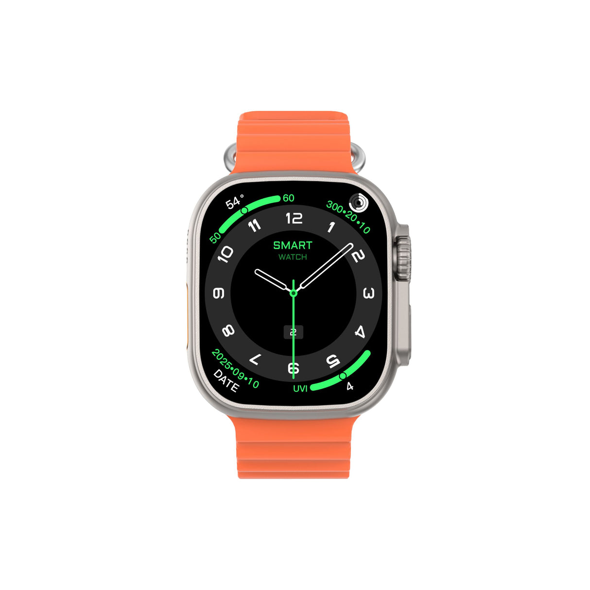 DT Ultra 4 Smart Watch Full Touch Screen Fitness Tracker for Men Women，Orange