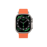 DT Ultra 4 Smart Watch Full Touch Screen Fitness Tracker for Men Women，Orange
