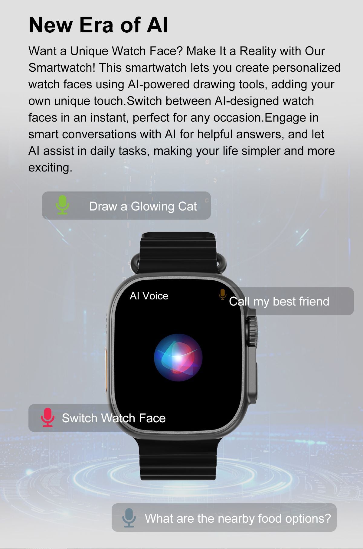 DT Ultra 4 Smart Watch Full Touch Screen Fitness Tracker for Men Women，Orange