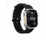 DT Ultra 4 Smart Watch Full Touch Screen Fitness Tracker for Men Women，black