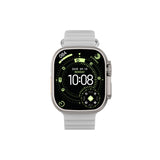 DT Ultra 4 Smart Watch Full Touch Screen Fitness Tracker for Men Women，White
