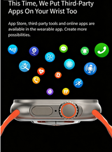 DT8-Ultra Large Screen Smart Watch,orange
