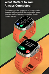DT8-Ultra Large Screen Smart Watch,orange