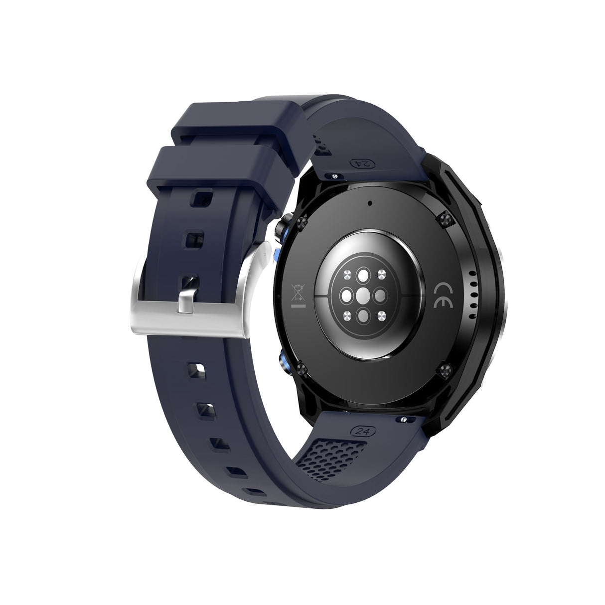 DTG1 GPS Smart Watch, AMOLED Touchscreen, 860mAh Battery, 3ATM Waterproof, Bluetooth Call,Blue