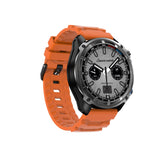 DTG1 GPS Smart Watch, AMOLED Touchscreen, 860mAh Battery, 3ATM Waterproof, Bluetooth Call,Orange