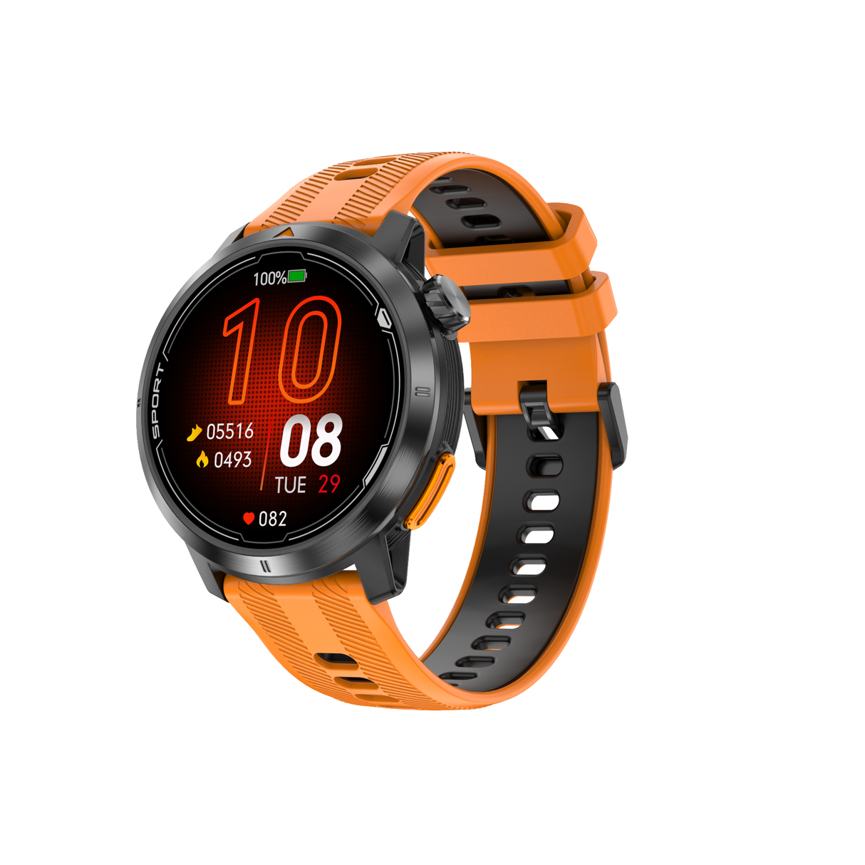 DTG9 Fitness Smart Watch, Waterproof Sports Watch,Orange