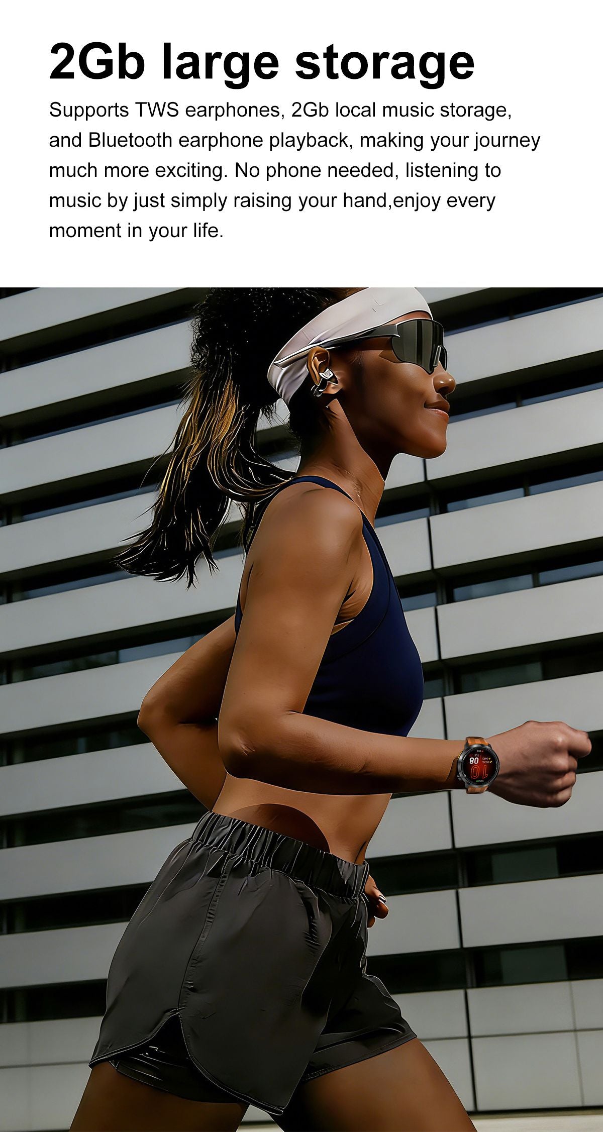DTG9 Fitness Smart Watch, Waterproof Sports Watch,Orange