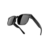 Dth03 AI Smart Sunglasses, UV400 Protection Bluetooth Call Audio Glasses，black - Front View