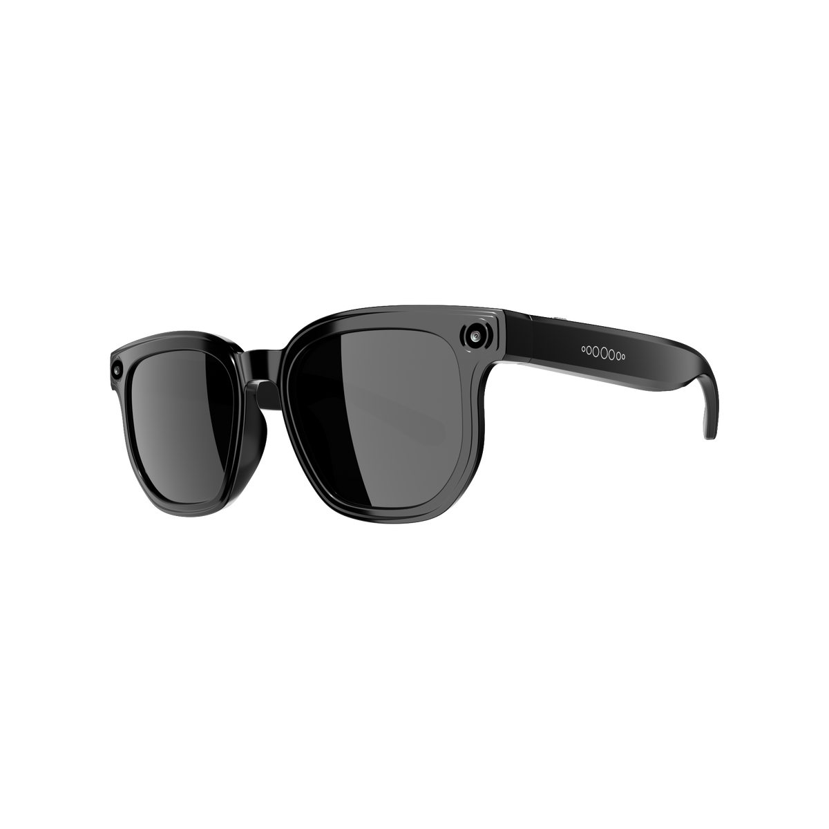Dth03 AI Smart Sunglasses, UV400 Protection Bluetooth Call Audio Glasses，black
