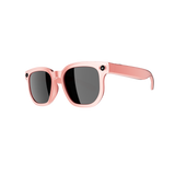 Dth03 AI Smart Sunglasses, UV400 Protection Bluetooth Call Audio Glasses，pink - Front View