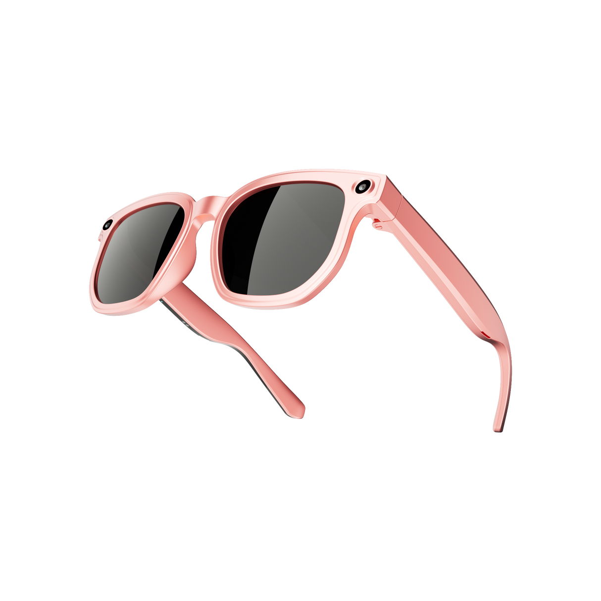 Dth03 AI Smart Sunglasses, UV400 Protection Bluetooth Call Audio Glasses，pink