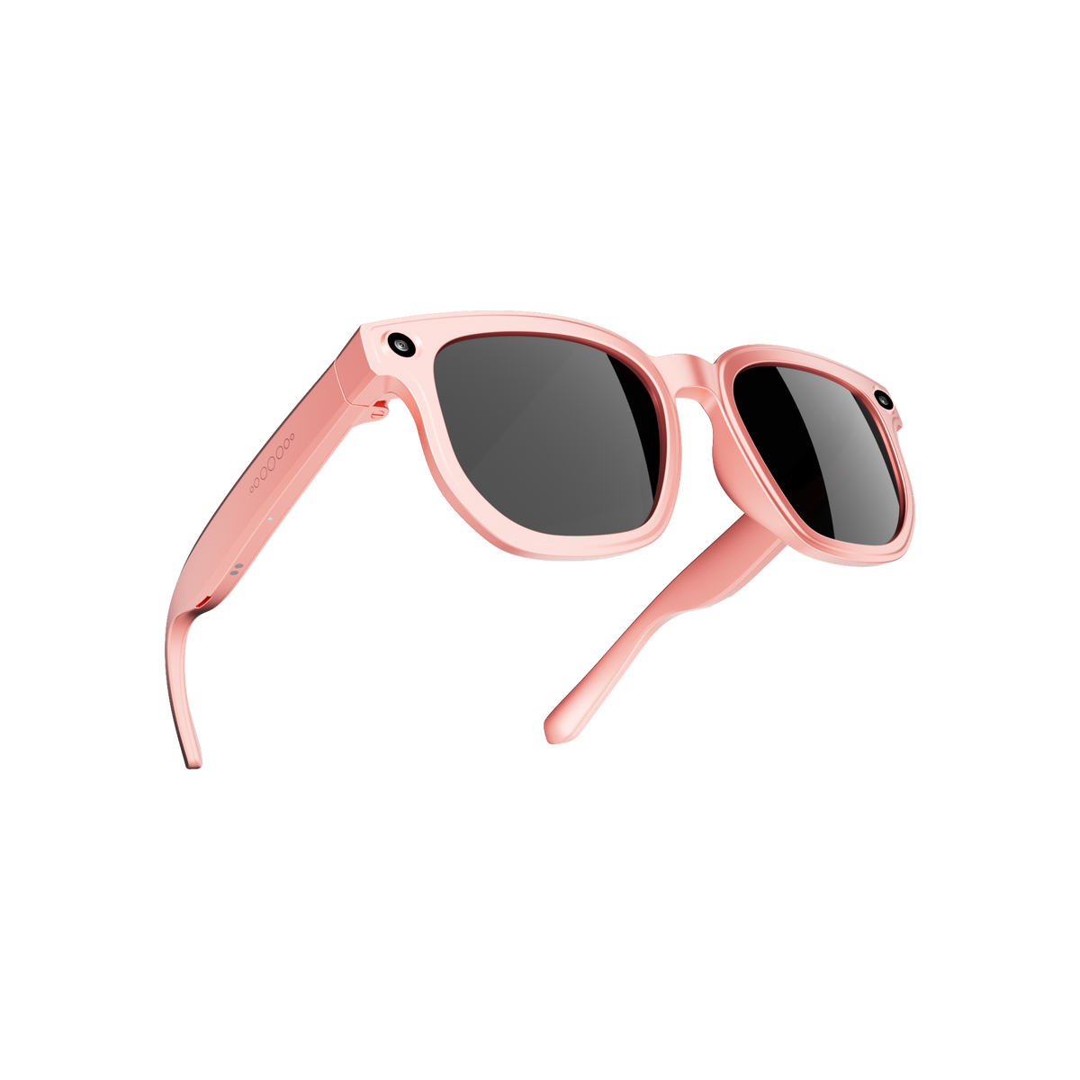 Dth03 AI Smart Sunglasses, UV400 Protection Bluetooth Call Audio Glasses，pink