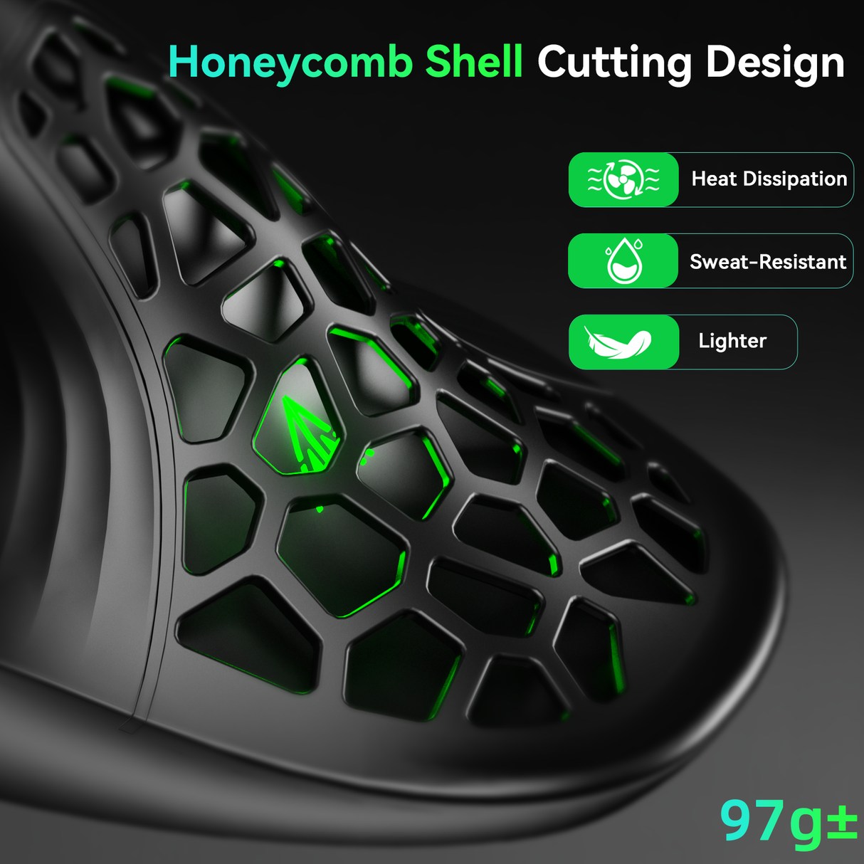 Solakaka E9 3 Mode Vertical Ergonomic Mouse, black