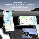 F2 Auto Clamping Wireless Car Charger Mount, 66W High Power，black - Rear View
