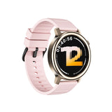 GTR15 Bluetooth Call Smart Watch 1.43 Inch Screen Waterproof Fitness Tracker，pink