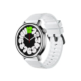 GTR15 Bluetooth Call Smart Watch 1.43 Inch Screen Waterproof Fitness Tracker，Silver - Side View