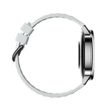 GTR15 Bluetooth Call Smart Watch 1.43 Inch Screen Waterproof Fitness Tracker，Silver - Top-Down View