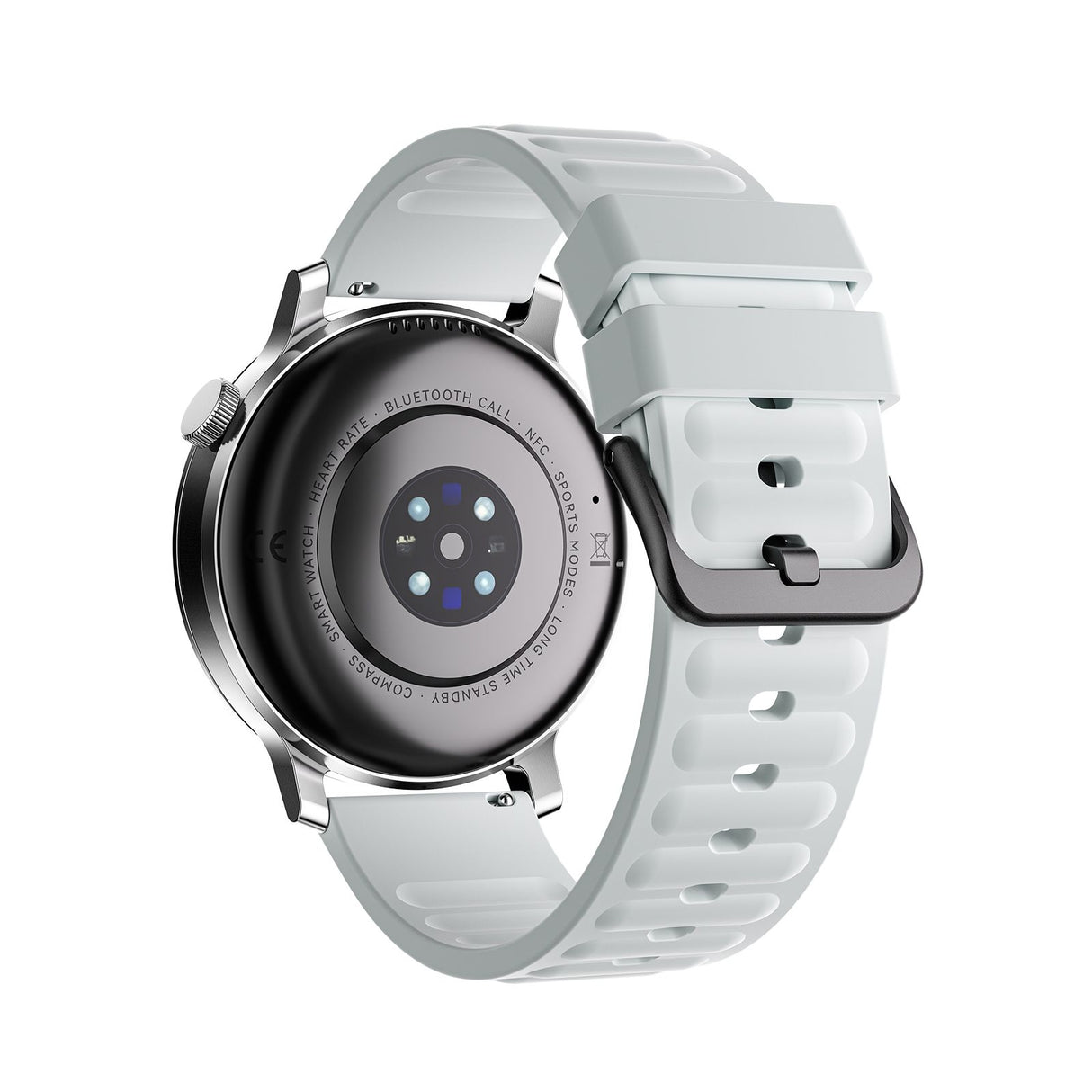 GTR15 Bluetooth Call Smart Watch 1.43 Inch Screen Waterproof Fitness Tracker，Silver