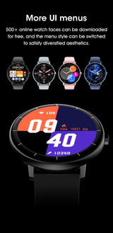 GTR4 Pro Bluetooth Call Smart Watch, Waterproof Fitness Tracker with Heart Rate Sleep Monitor for Android iOS，blue - Extra Image