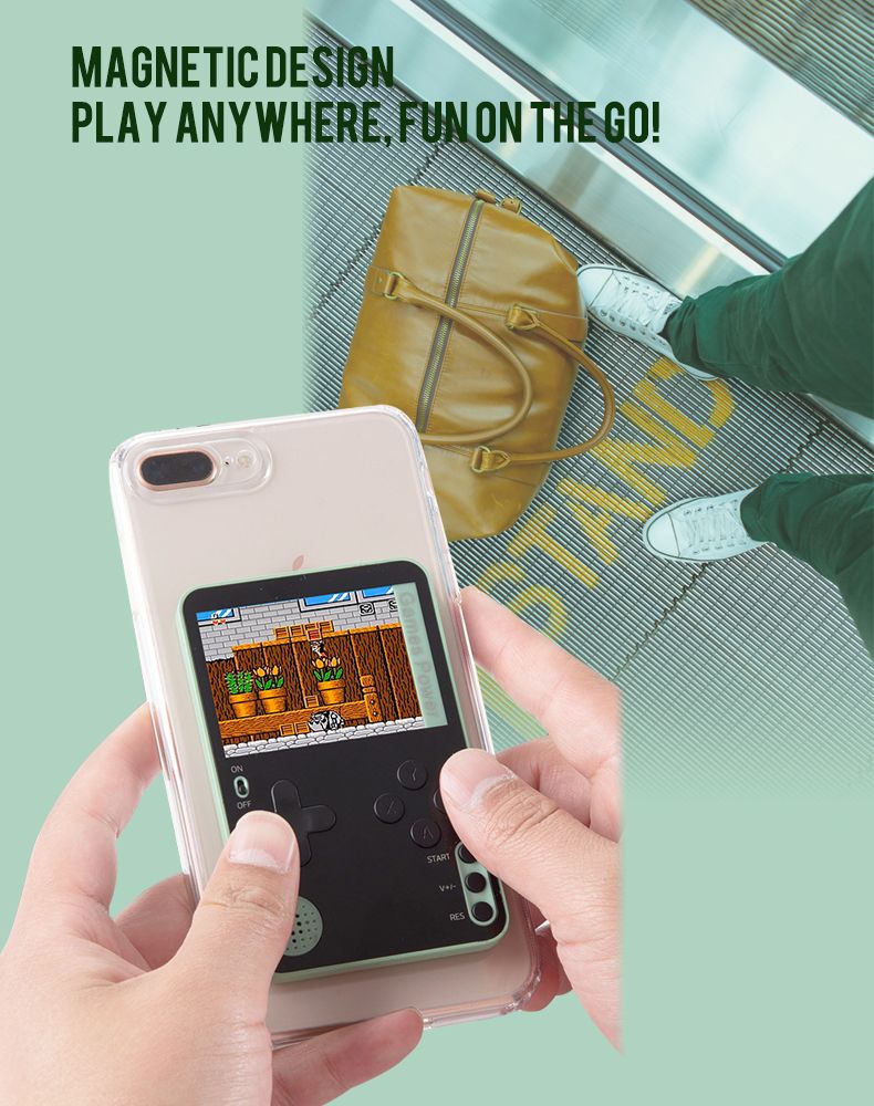 K10 Handheld Retro Game Console Built-in Classic Games，green