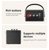 AWEI KA30 Mini Retro Bluetooth Speaker，black