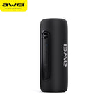 AWEI KA8 Waterproof Bluetooth Portable Speaker, TWS Wireless Stereo,black - Side View