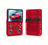 M9 Pocket Retro Video Game Handheld Console with Colorful RGB Light Joystick，red