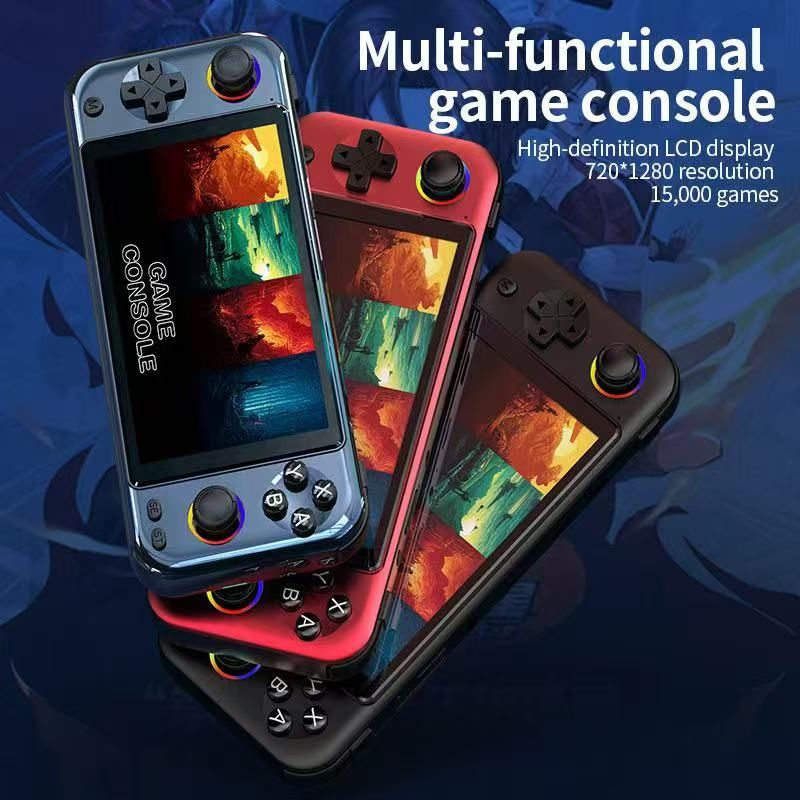 R900 Pocket Handheld Retro Game Console，black