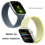 S11 Pro Smart Watch, Bluetooth Calling, Heart Rate & Sleep Monitor, Smartwatch for Men Women，Black - Side View