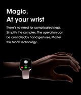 S11 Pro Smart Watch, Bluetooth Calling, Heart Rate & Sleep Monitor, Smartwatch for Men Women，Black