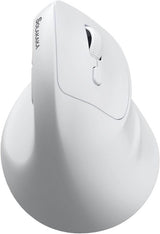 SOLAKAKA SM520 Tri-Mode Vertical Ergonomic Mouse, 24000 DPI Programmable Wireless Vertical Mouse，white