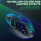 SOLAKAKA SM809 Wired Gaming Mouse，black