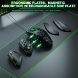 SOLAKAKA SM809 Wired Gaming Mouse，black - Close-Up Angle