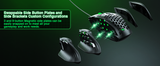 SOLAKAKA SM809 Wired Gaming Mouse，black