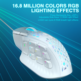 SOLAKAKA SM809 Wired Gaming Mouse，white - Extra Image