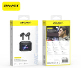 TP29 True Wireless Bluetooth Earbuds, Touch Control In Ear Headphones,black - Front View