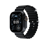 U4A Smart Watch, Bluetooth Calling Fitness Smartwatch, black - Front View