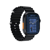 U4A Smart Watch, Bluetooth Calling Fitness Smartwatch, black - Side View