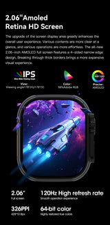 U4A Smart Watch, Bluetooth Calling Fitness Smartwatch, silver - Extra Image
