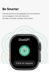 UltraAi3 5G Smart Watch, Retractable Rotating Camera，silver - Extra Image