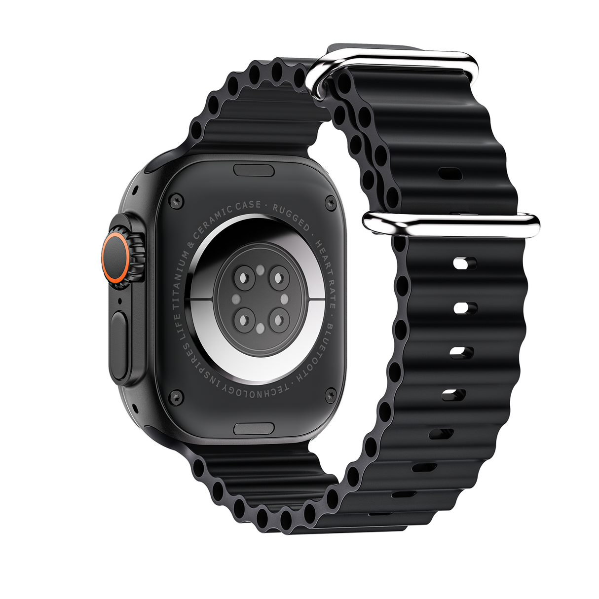 DT Ultra5pro Smart Watch, Full Touch Fitness Watch for Men Women，Black