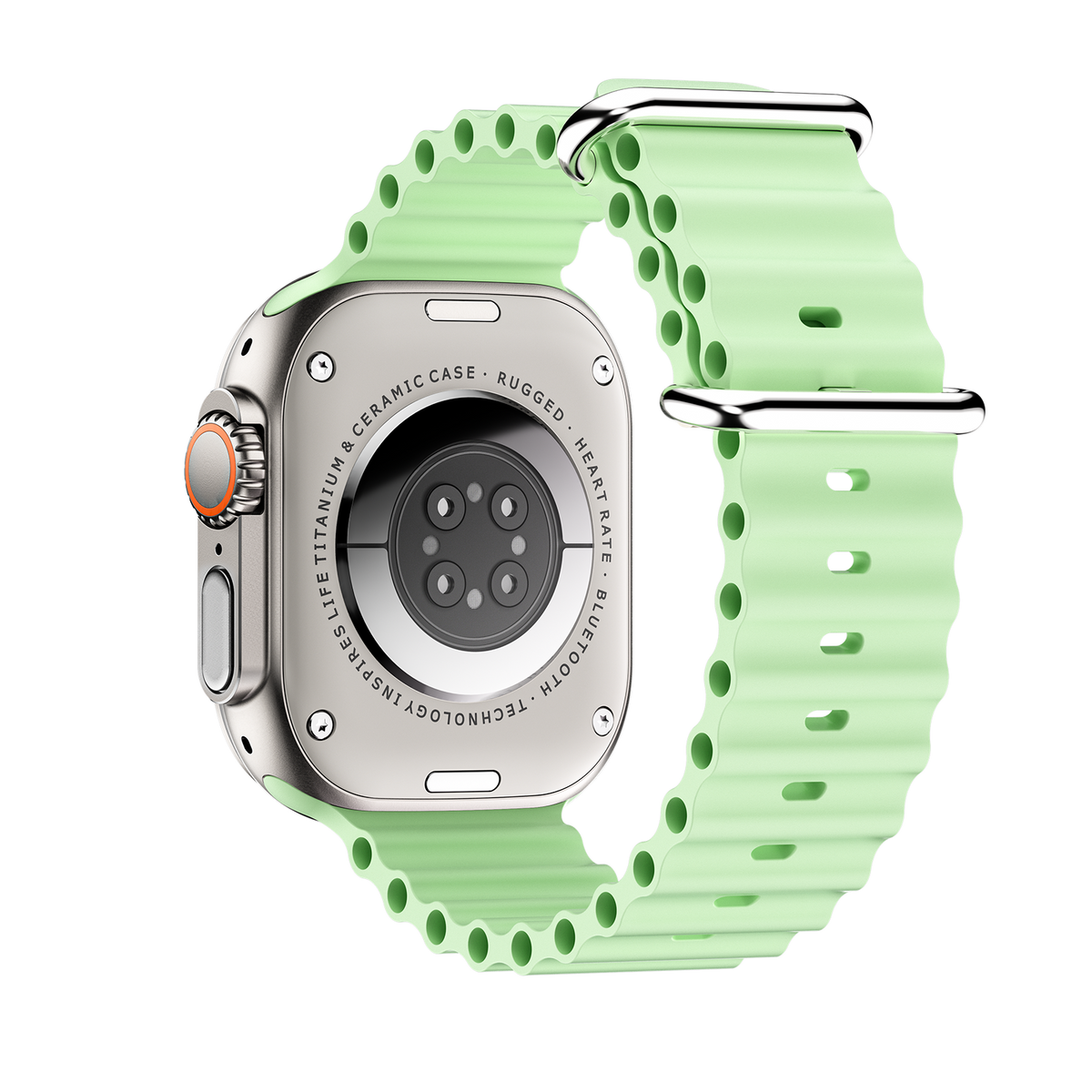 DT Ultra5pro Smart Watch, Full Touch Fitness Watch for Men Women，green